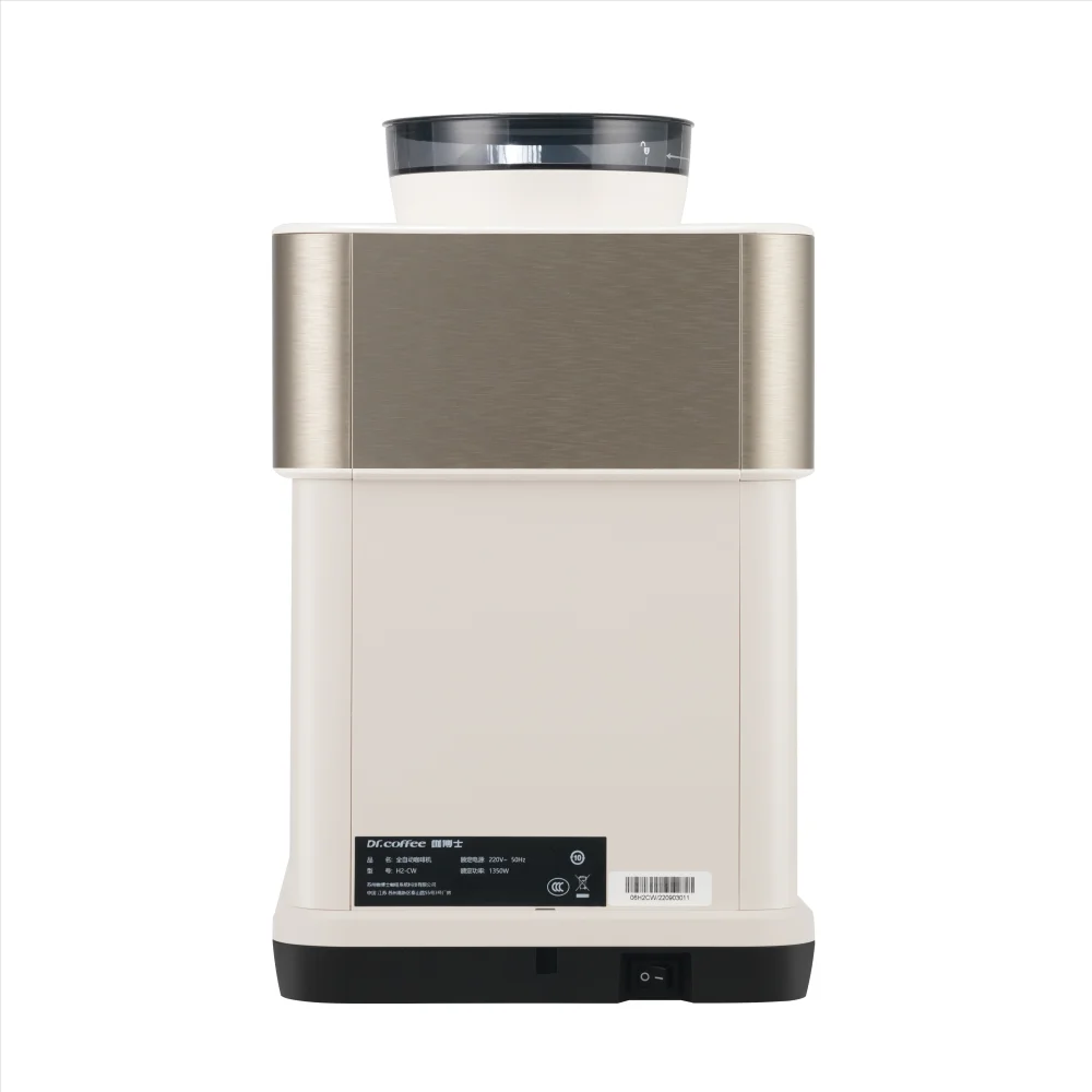 Dr.Coffee H2 White Color Fully Automatic Coffee Machine for Home