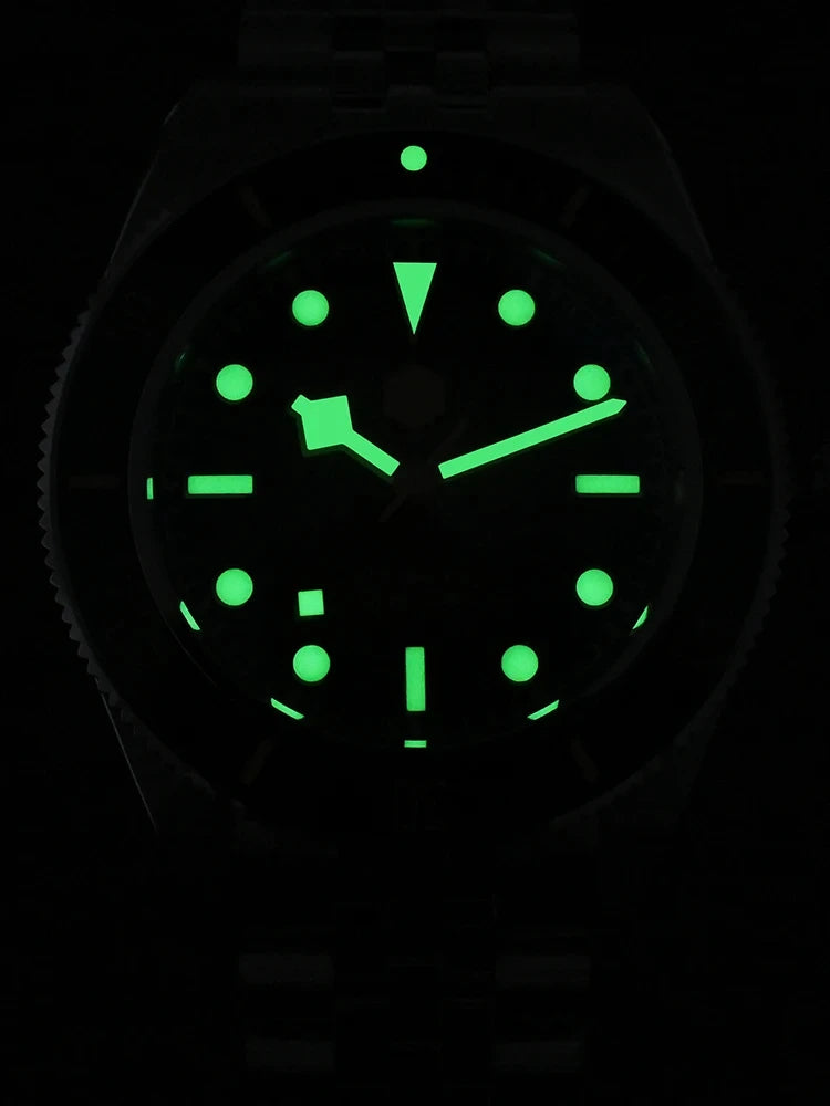 San Martin SN0128 3D Waffle Dial New 40mm Dive Watch NH35 Men's Watches Automatic Mechanical Sapphire Waterproof 200m Luminous