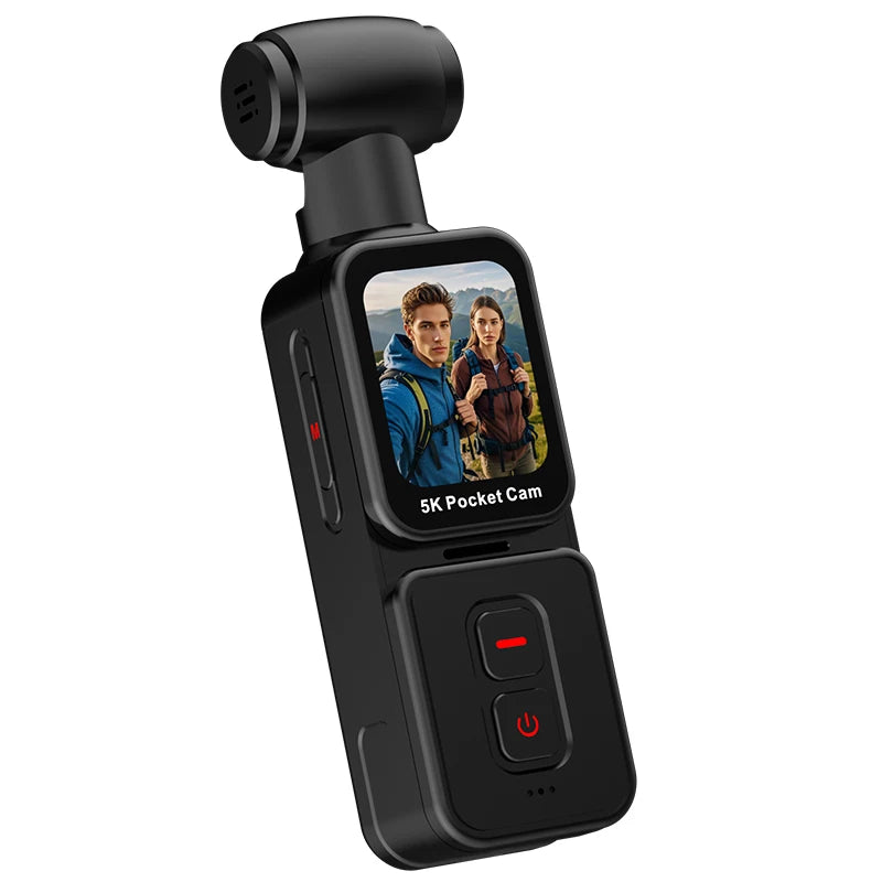 JXD 5K Ultra HD 30fps 1.5" Touch Screen WiFi Mini Handheld Portable Digital Recorder Body Cam Pocket Action Camera 270 Wide