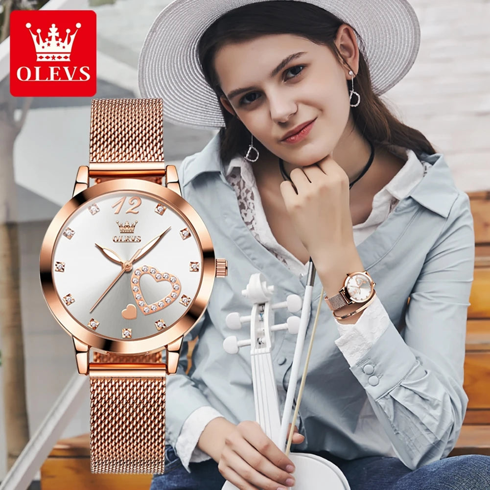 OLEVS Watch 5189 Hot Selling Brand Popular Women's Watches Good Quality Quartz Movement 3ATM Waterproof Ladies Watch