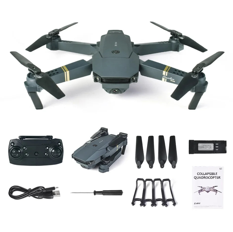 E58 Drone HD 1080P/720P/480P Camera WIFI FPV  Hight Hold Mode Foldable Arm RC Quadcopter Drone X Pro E58 Drones