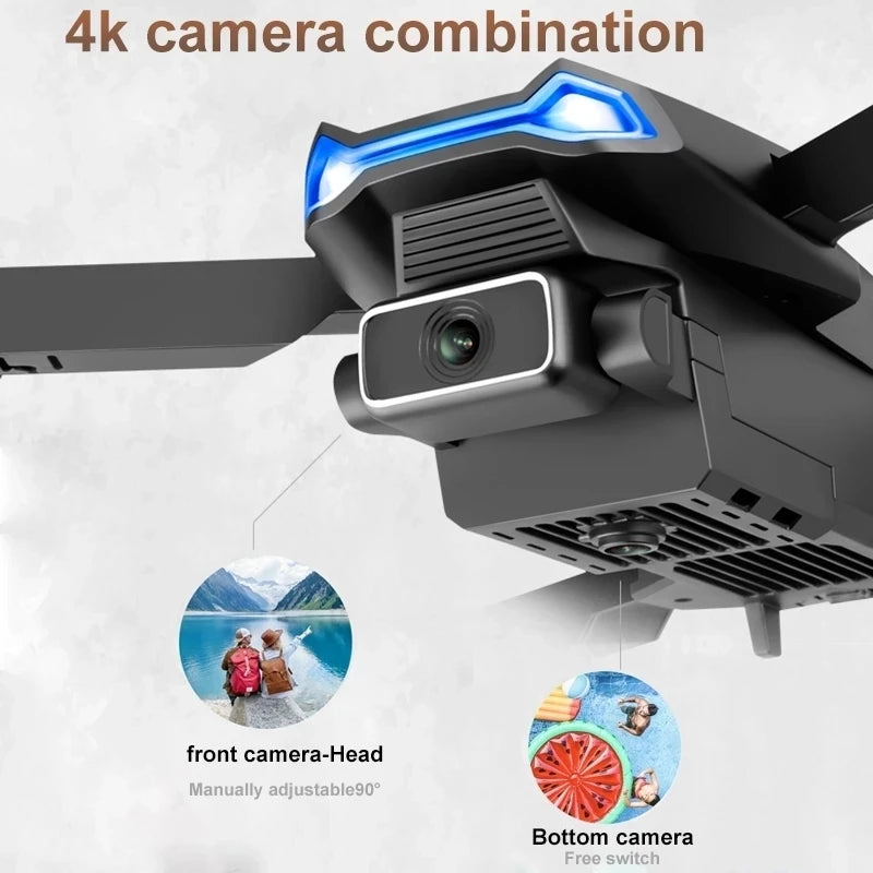 Cheapest S89 Drone 4K HD Camera WiFi FPV Visual Positioning Mini Foldable Pocket Dron Height Preservation RC Quadcopter