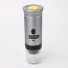 Hot Cold Automatic Coffee Maker with Brew System Portable for Car Use Spanish Language Support Ground Coffee Capsule Compatible