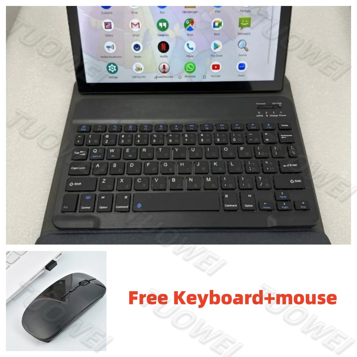 High Configuration Business Gaming GPS 5G MTK Octa Core 22GB+2TB Android 14 Tablet with Drop Resistant 10.1" Screen