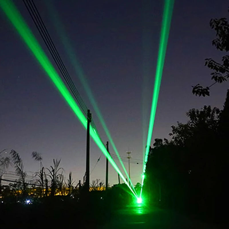 520nm Double Head 8W 12W Waterproof Highway Warning Lights Laser Bird Repellent Outdoor Landmark Lights Bird Repellent Equipment
