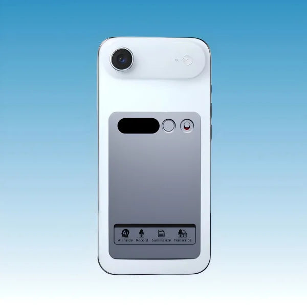 ChatGPT 5 Free Membership AI Note Taker Voice Recorder for Meeting Transcribe Summary Mind Map | Button Start 64Gb 36H Recording
