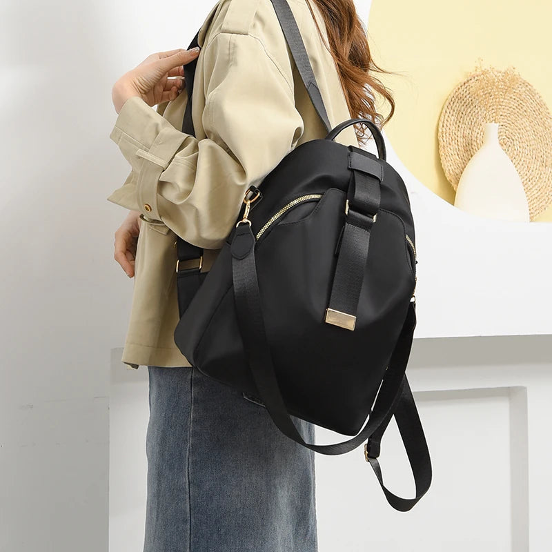 Korean Style Fashion All-Match Trendy Women's Bags Backpack New Simple Backpack Wholesale 919