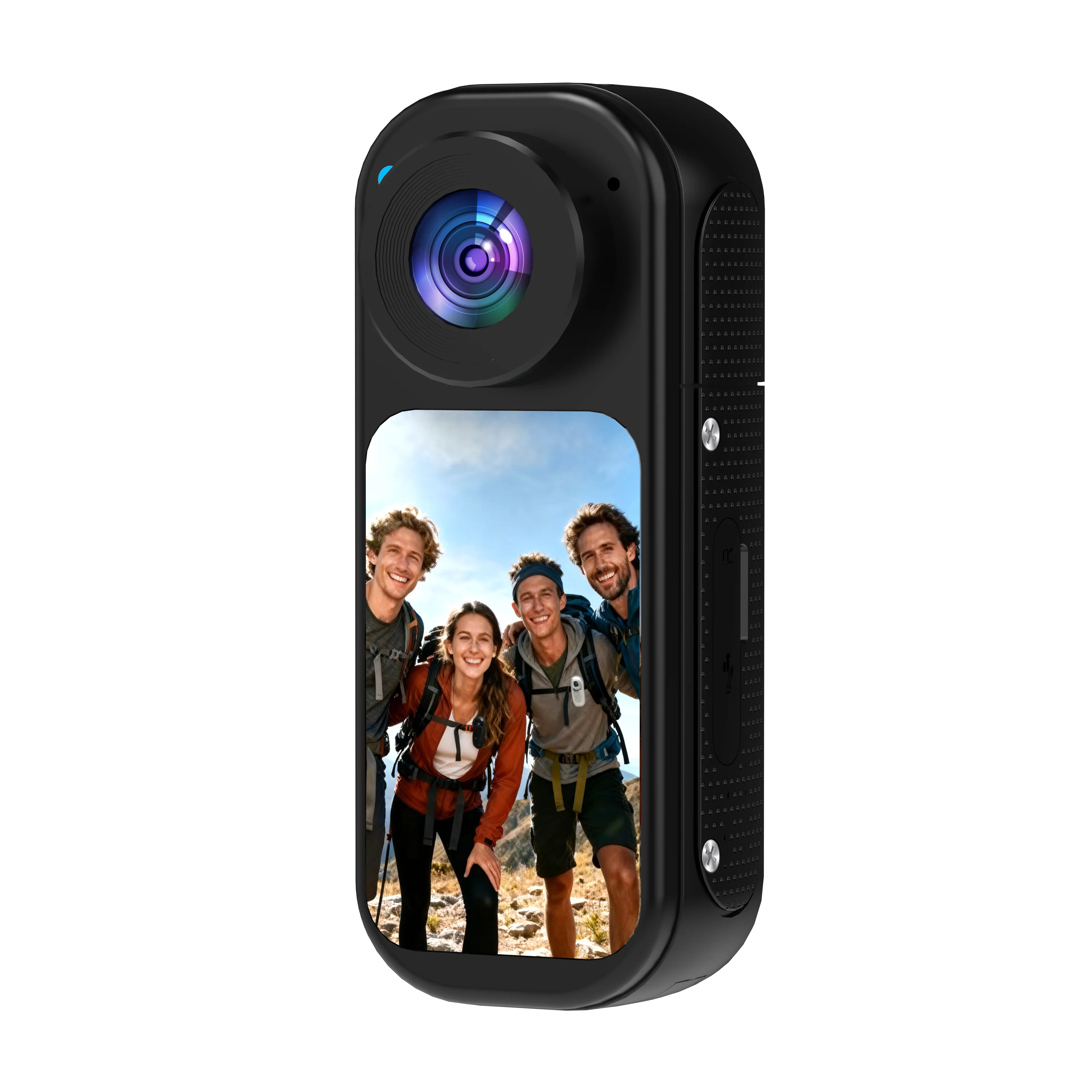 YDH-S70Pro 2026 New Thumb-Sized Action Camera 1080P 180°Rotating Waterproof Image-Stabilized Outdoor Vlog Magnetic Action Camera