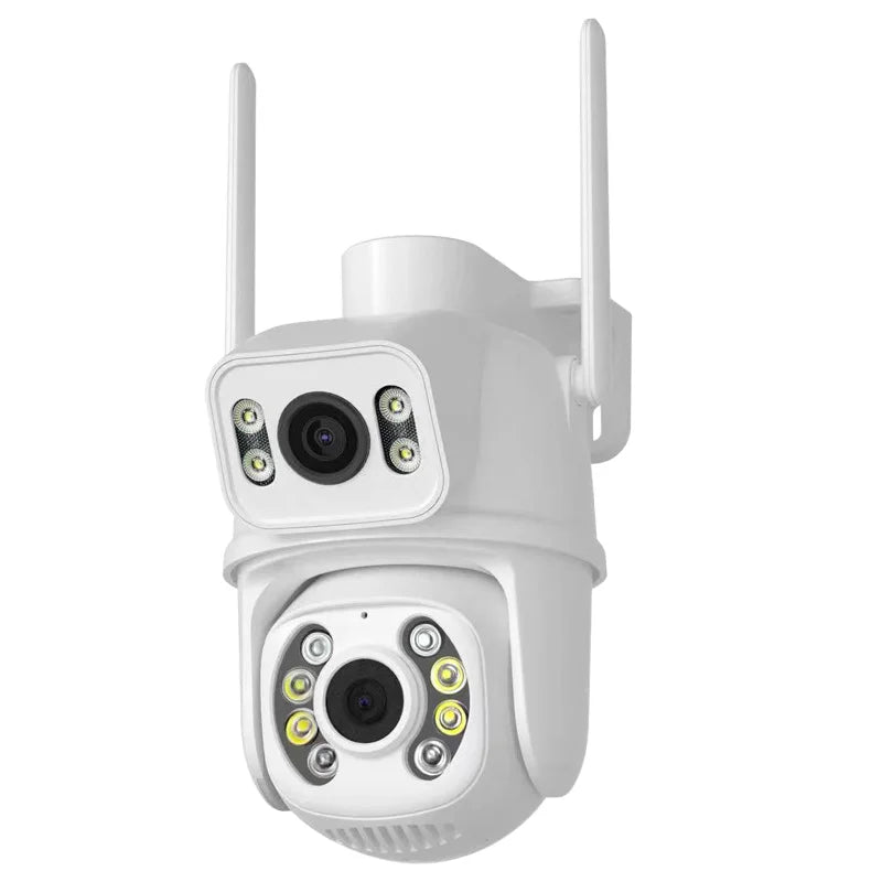 Binocular Night Vision HD Solar Camera Home Outdoor Full Color Camera WIFI Network Wireless Solar Monitoring