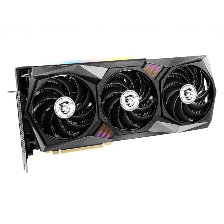 Used MS'I GeForce RTX 3060 GAMING TRIO PLUS 12G Gaming Graphics Card with GDDR6 12GB Memory Support 15 Gbps Memory Speed