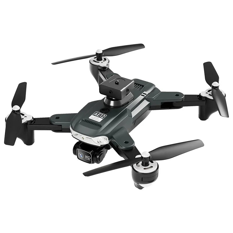 AE12 Foldable RC Quadcopter Drone 4K Dual Camera WIFI FPV Remote Control Altitude Hold 20-Minute Flight Time 100-Meter Range