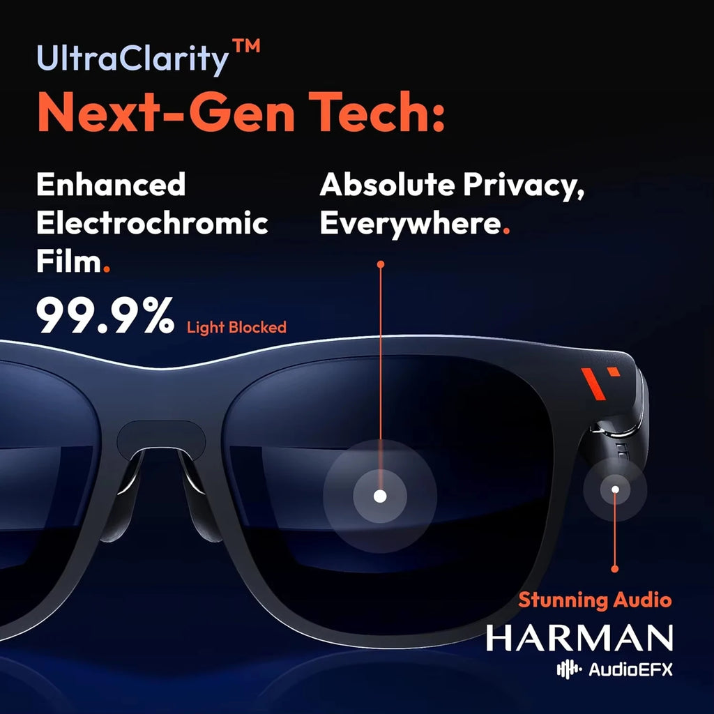 VITURE Pro XR AR Glasses 135 Inch 120Hz Full HD UltraClarity Display Smart Glasses For Travel And Exploration