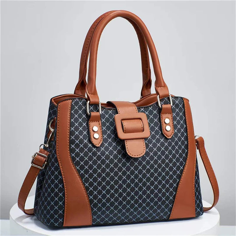 2024 New High End Stripes High Capacity Fashion Trend Messenger Bags Luxury Women's Bags Womens Handbags