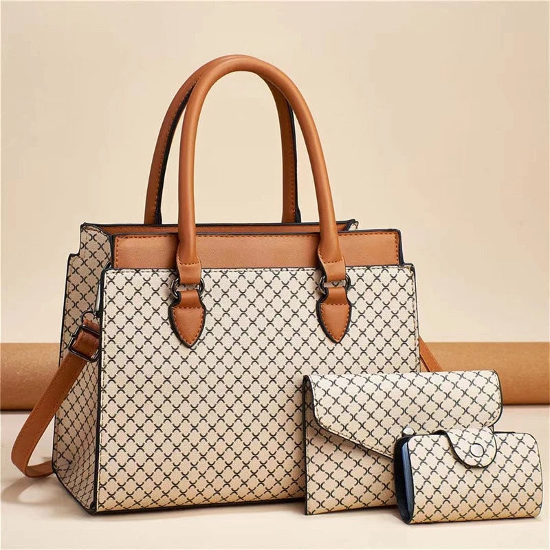 2026 New Printing Pattern High Capacity Fashion Trend Messenger Bags Luxury Women's Bags Womens Handbags Tote Bag Handbag Set