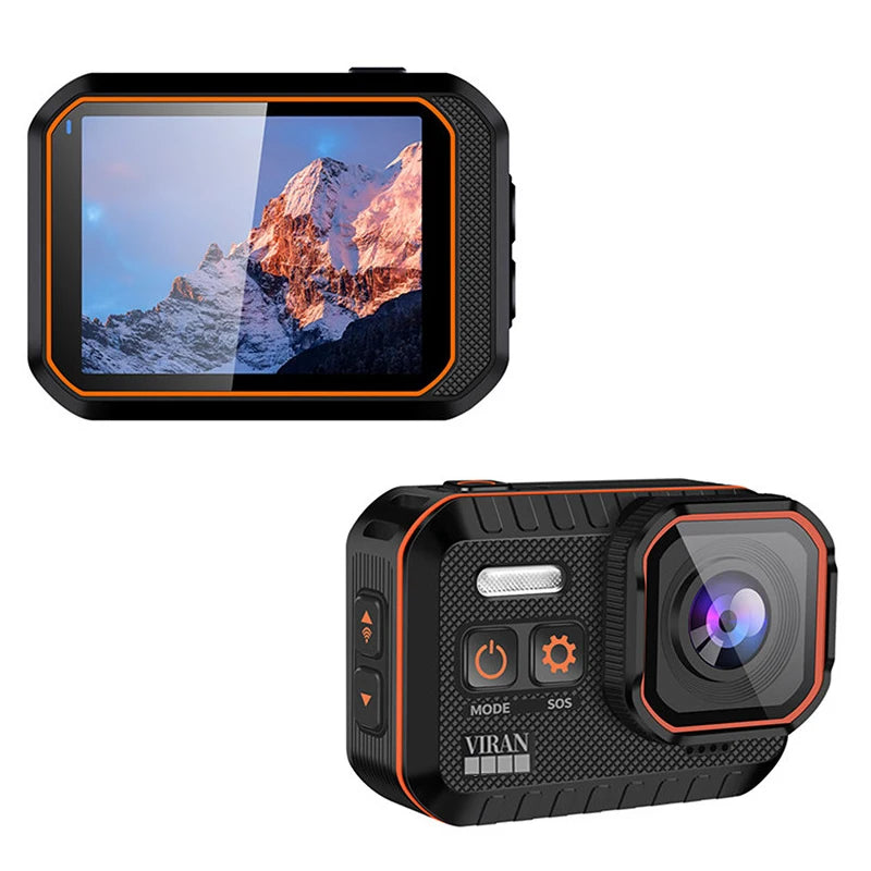 2025 Hot Selling Sports Camera VL002 170° 4K 60FPS HD Screen Wifi Camera 5M Body Waterproof Six-axis EIS Sports Action Camera