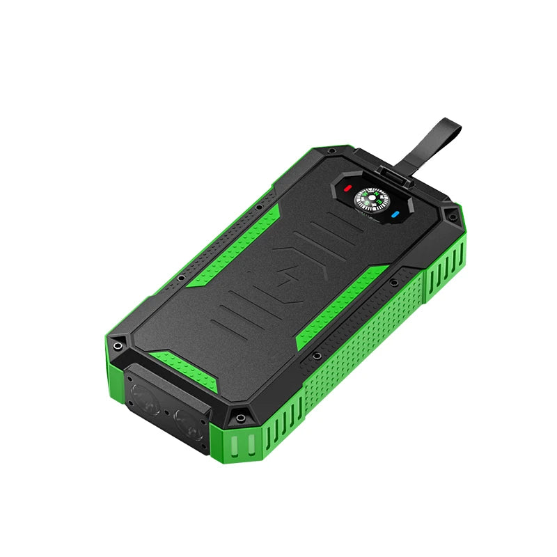 High Quality 20000mAh 15W Wireless Charging Power Bank 22.5W Super Fast Charge Deep Waterproof Solar Power Bank with LED Light
