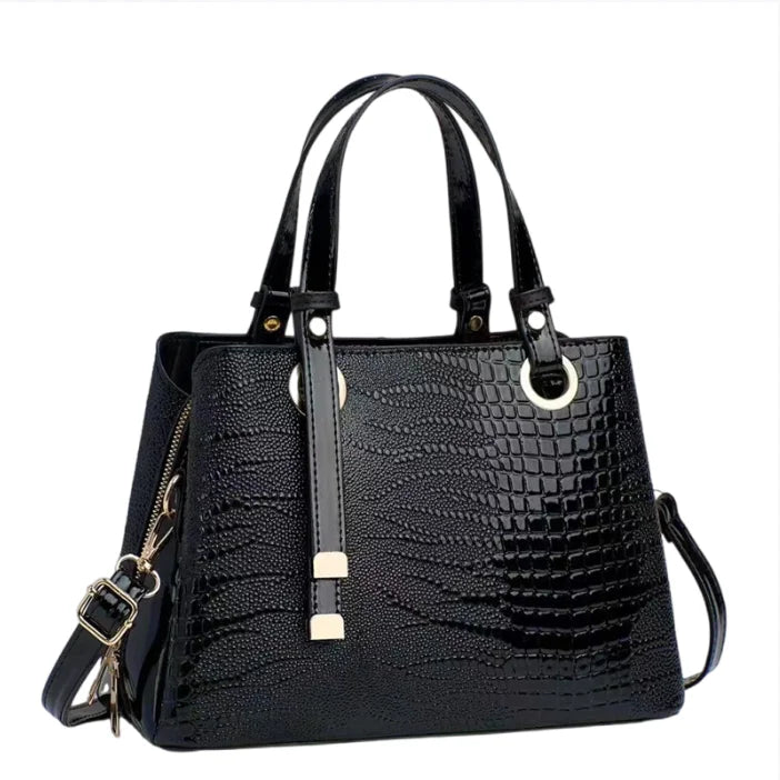 2024 New Retro Crocodile Pattern High Capacity Fashion Trend Messenger Bags Luxury Women's Bags Womens Handbags
