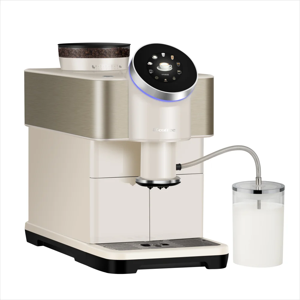Dr.Coffee H2 White Color Fully Automatic Coffee Machine for Home