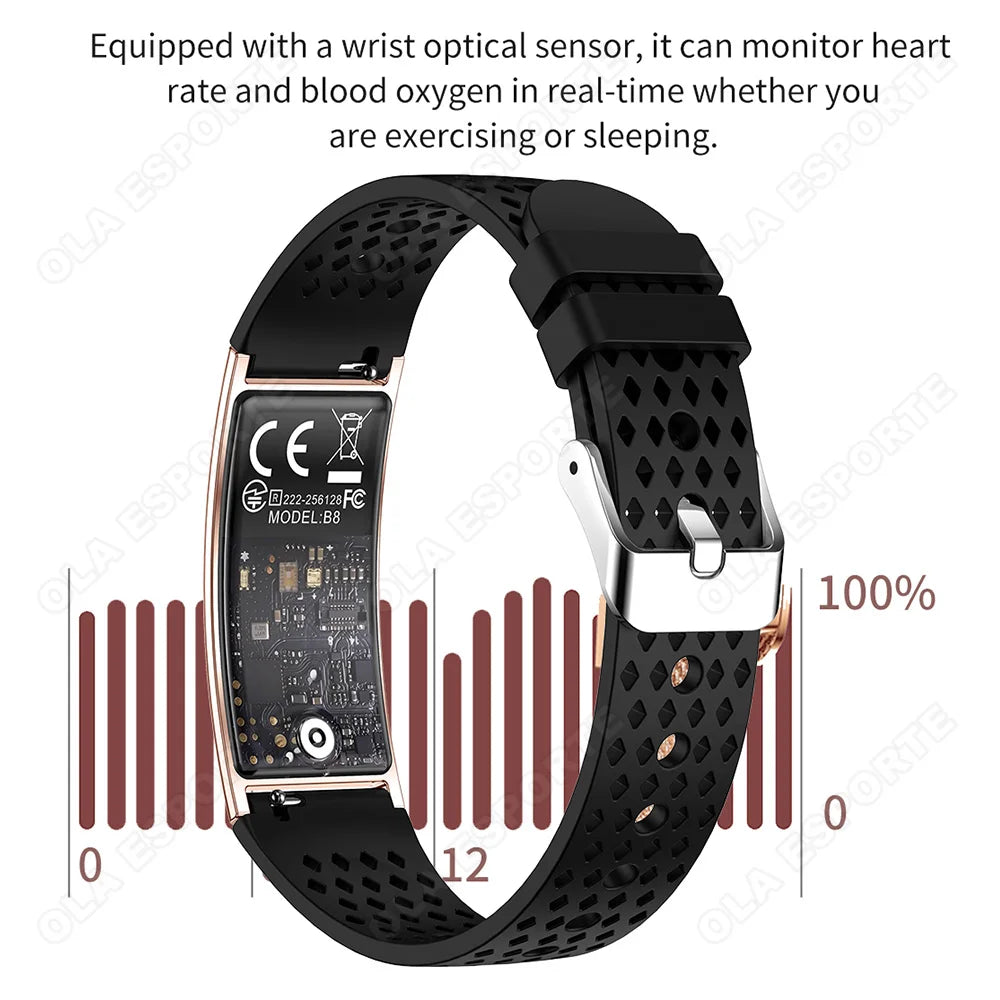 Sports Step Count Smart Bracelet 2026 New Men Women Health Monitoring Fitness Smart Watch Heart Rate Sleep Monitoring Smart Band