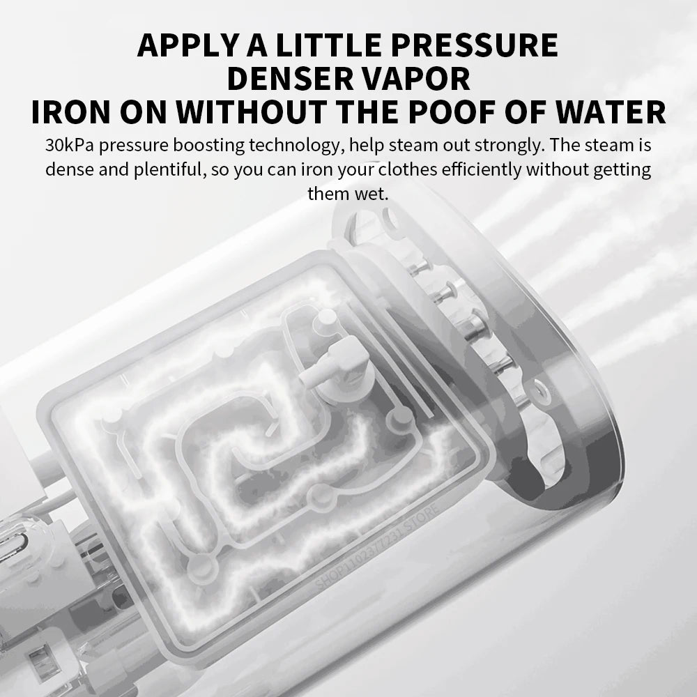 New XIAOMI MIJIA Handheld Garment Steamer 2 iron Home Electric Steam Cleaner Portable Foldable Mite Removal Flat Ironing Machine