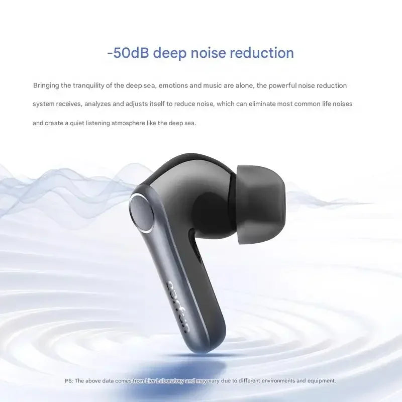 EarFun Air Pro4 Bluetooth Earphone HI-FI Active Noise Reduction IPX5 Waterproof Dynamic Diaphragm Ergonomics Gamer Earbuds