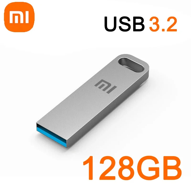 Xiaomi 2TB USB 3.2 Flash Drive High Speed Metal U Disk TypeC Memory Stick Waterproof Storage PC Phone Data Transfer Portable New