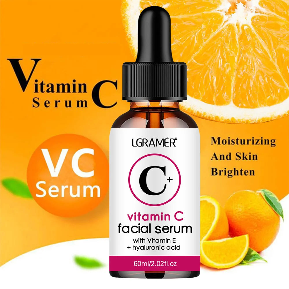 LGRAMER Vitamin C Facial Serum | Lifting and Firming | Whitening and Anti-Aging | Fade Spots and Reduce Wrinkles |