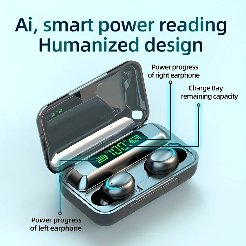 Wireless bluetooth earphones Wireless In-ear Gaming Headset With Digital Display Sports Headset audifonos bluetooth