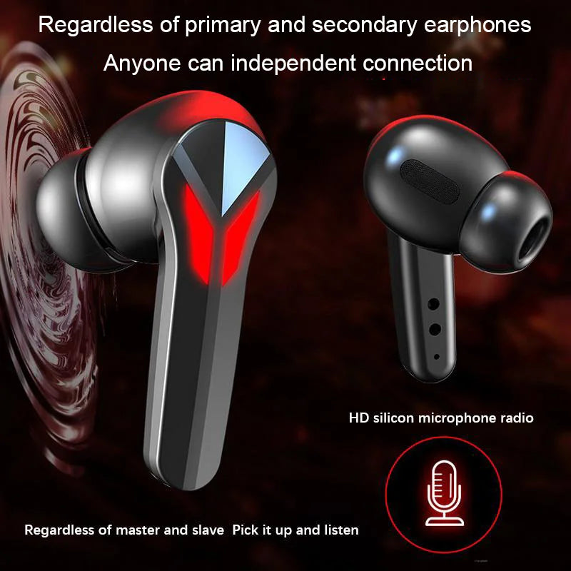 NEW AIR-J13Pro Bluetooth Earphones Wireless Headphone With Mic Low Latency HD Call HiFi Stereo Headsets Noise Cancelling Earbuds