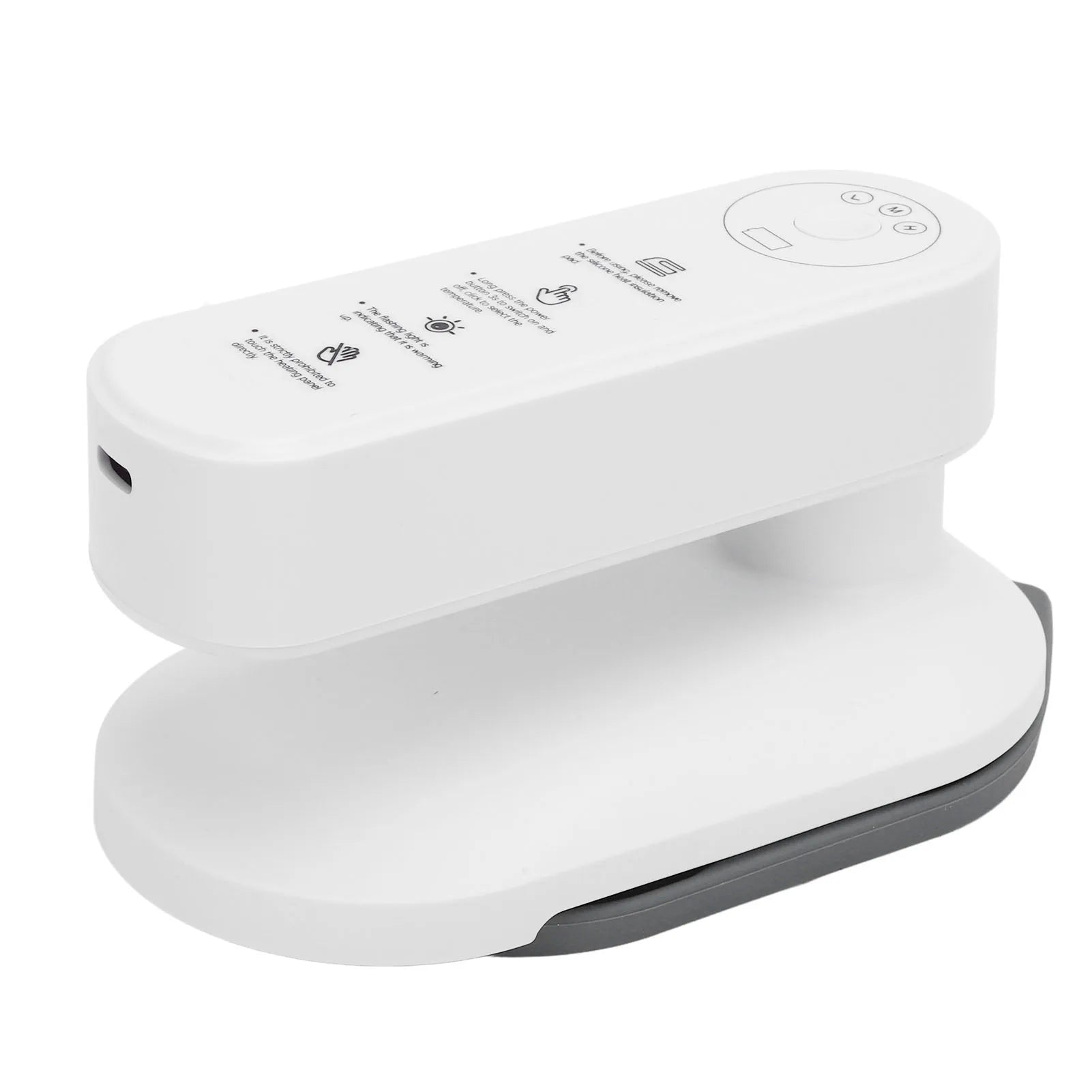 Mini Ironing Machine Portable Handheld Iron Lightweight Portable Fast Heat Up 3 Temperature Adjustment for Dormitory for Home