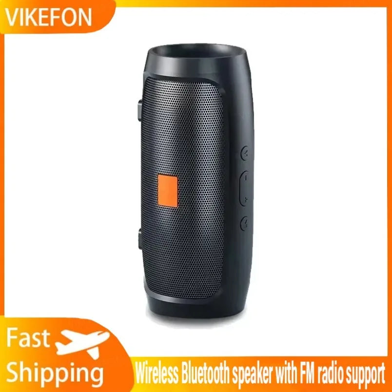 Support FM Radio TF Card Outdoor Stereo Surround Portable Subwoofer Bluetooth Speakers Waterproof Loudspeaker Wireless Sound Box