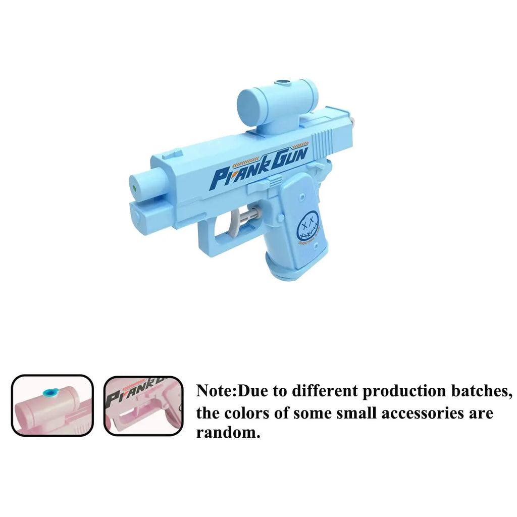 Two-Way Water Gun Prank Water Gun Toy Stress Relief Small Pistol Game Outdoor Indoor Adult Child Interaction Shoot Gift 2 style