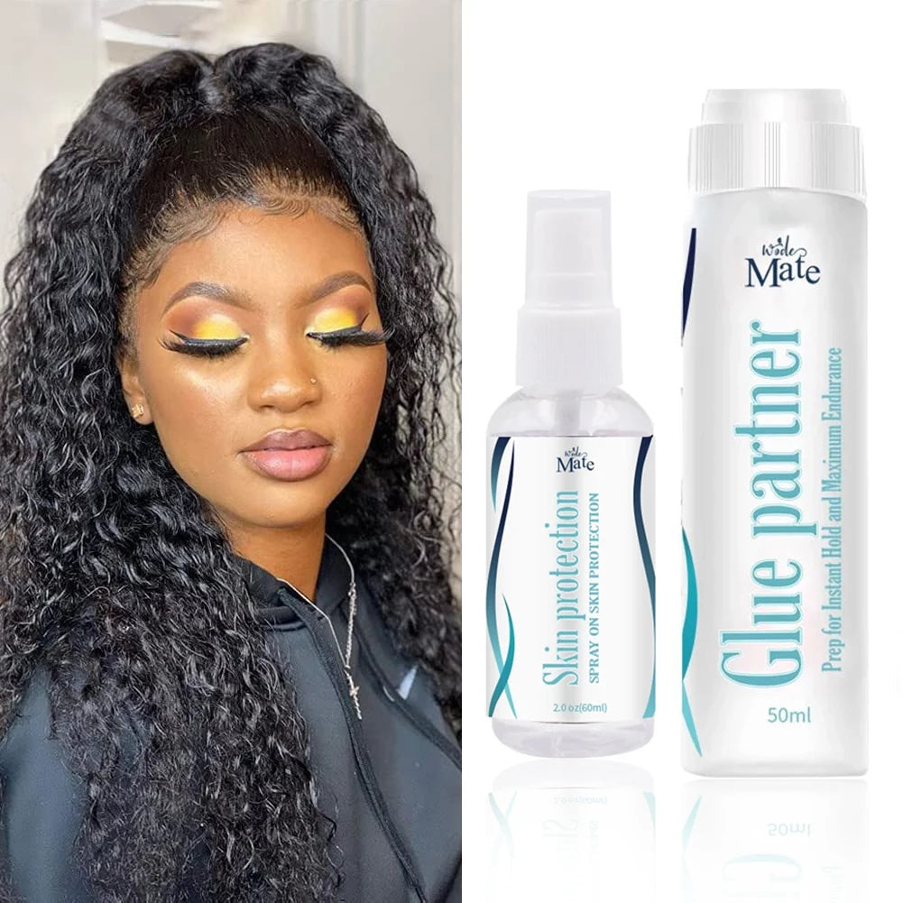 Scalp Protector For Wig Glue Waterproof Skin Protection Lace Glue Primer Fast Drying Prevents Irritation From Tape Adhesive