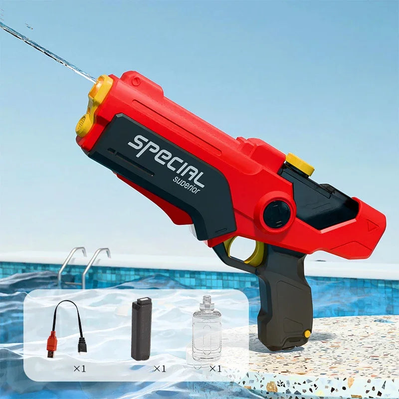 Powerful Electric Water Gun Toys Outdoor Pool Games Automatic Continuous Water Guns Children's Toy Water Pistol Gun Kids Gifts