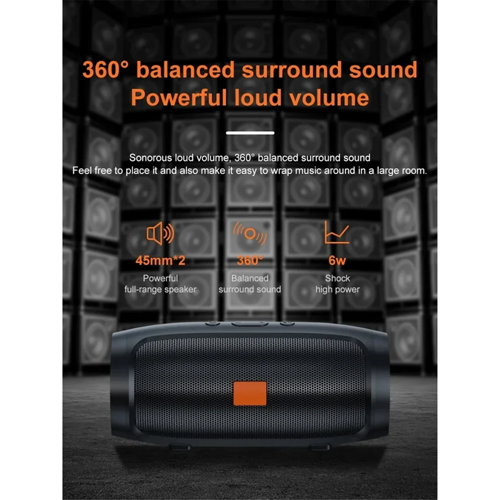 Bluetooth Speaker Bluetooth Speaker Dual Speaker Stereo Outdoor Tf Usb Playback Fm