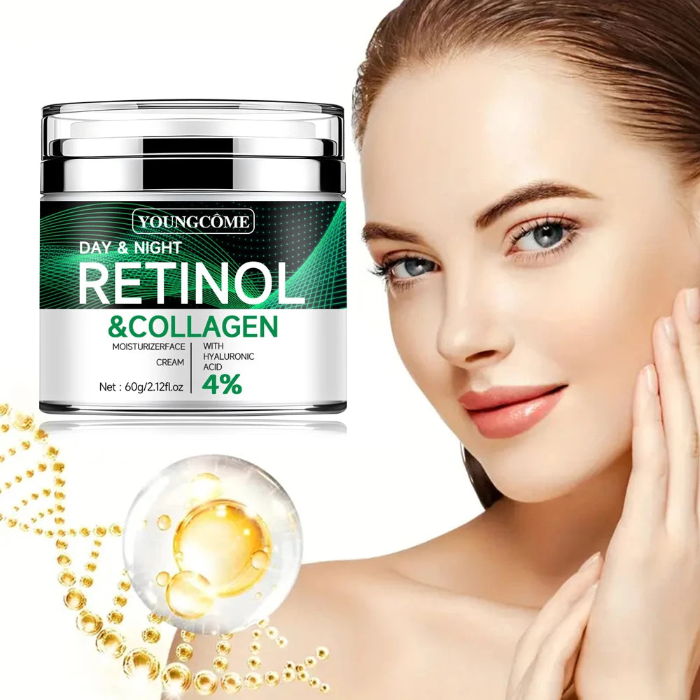 New Retinol Lifting Firming Cream Collagen Wrinkle Removing Face Cream Young Moisturizing Whitening Skin Brightening Product