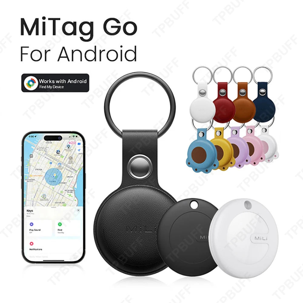 MiLi Tracker Device For google Find My Tracking iTag Bluetooth Locator Anti-Lost Device Smart Bluetooth Tracker Android System