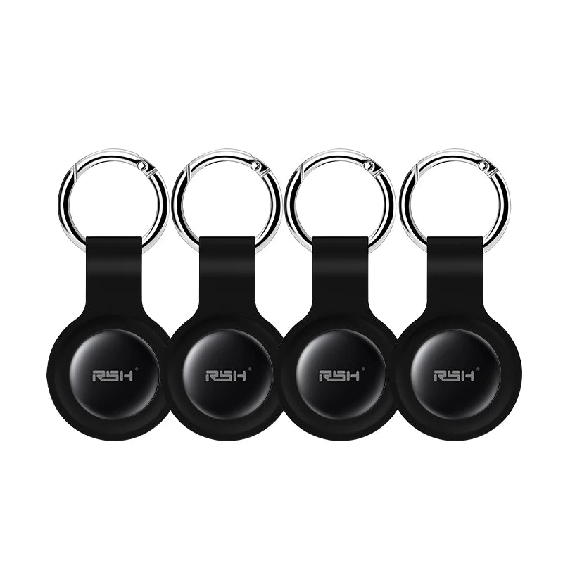 Clearance_RSH Genuine Brand 1/ 4-Pack Security Finder Anti Lose Smart Tag for Iphones Bluetooth GPS Tracker Pets Child Luggage M