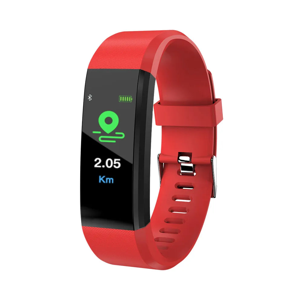 Smart Bracelet Heart Rate Blood Pressure Band Fitness Tracker Smartband Bluetooth-compatible Wristband For Fitbits Smart Watch