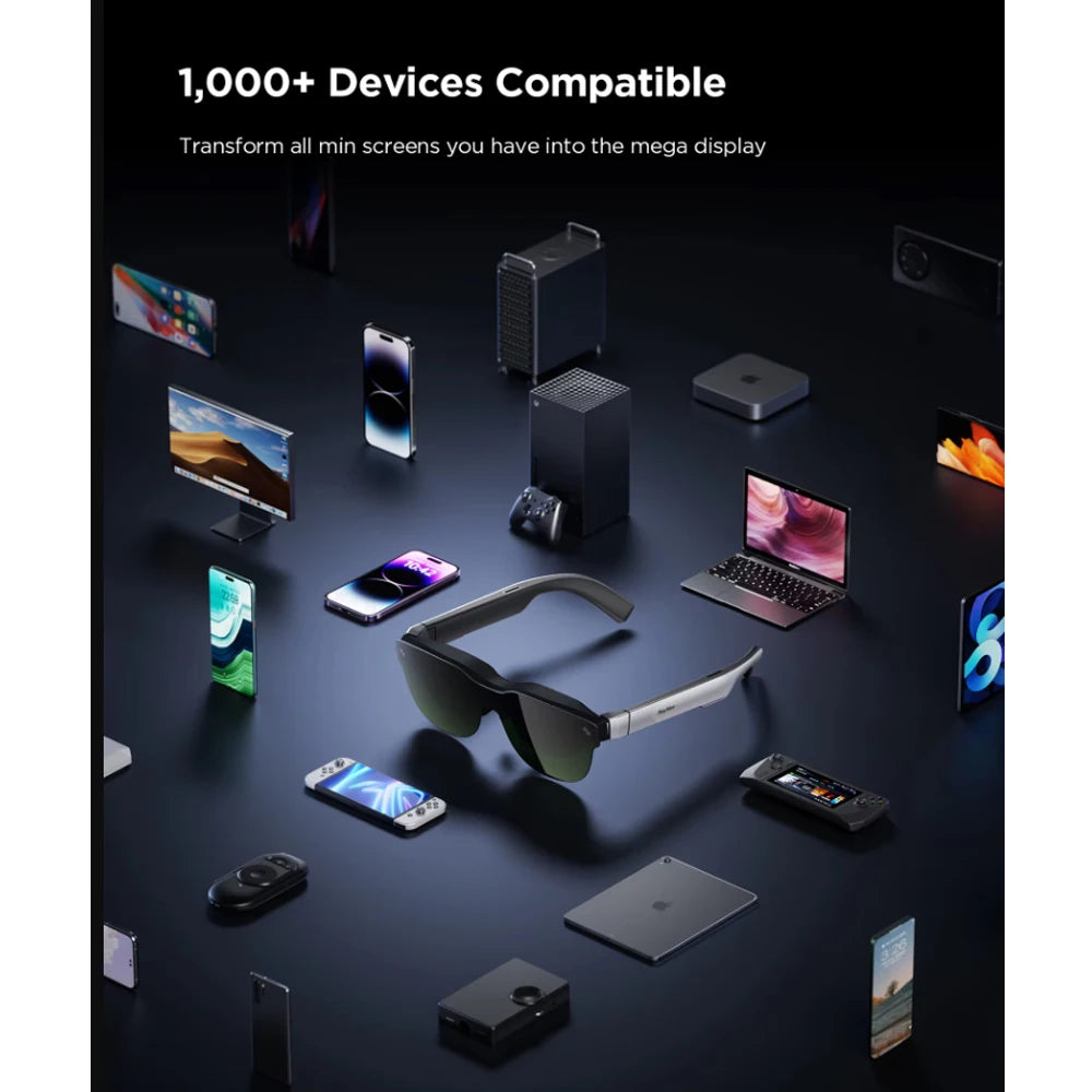 RayNeo Air 3S AR Glasses Micro OLED Screen Display 3D HD Private Cinema Pocket TV for Mobile Phone Computer Game Machine