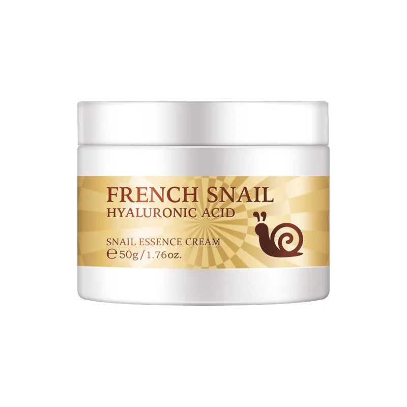 LAIKOU Snail Face Cream Hyaluronic Acid Moisturizer Firming Facial Cream Collagen Serum Skin Care
