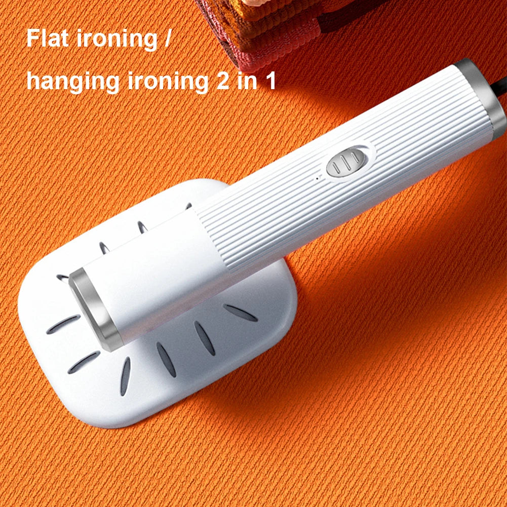 Portable Ironing Machine 360° Ironing Handheld Iron Steamer USB Powered Dry & Wet Steam Iron for Fabric Clothes Ironing