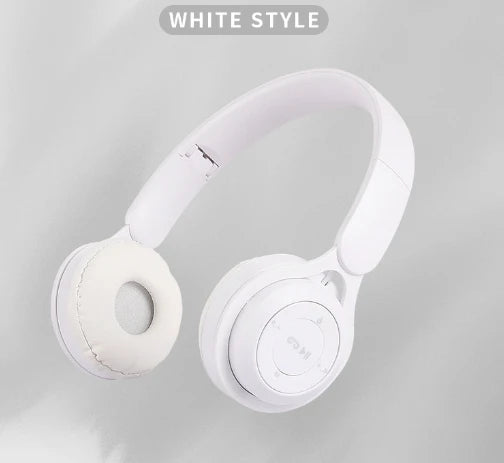 IGRARK Headband Bluetooth Headset Y08 Wireless Bluetooth Headset Portable Foldable Children Headset Yellow