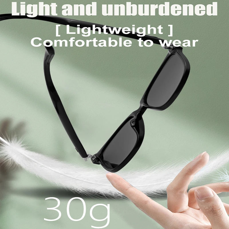 Smart Glasses Anti-blue Light Make Receive Calls Music Calling Noise Reduction UV400 Protection BT TWS Glasses Men Women Gift