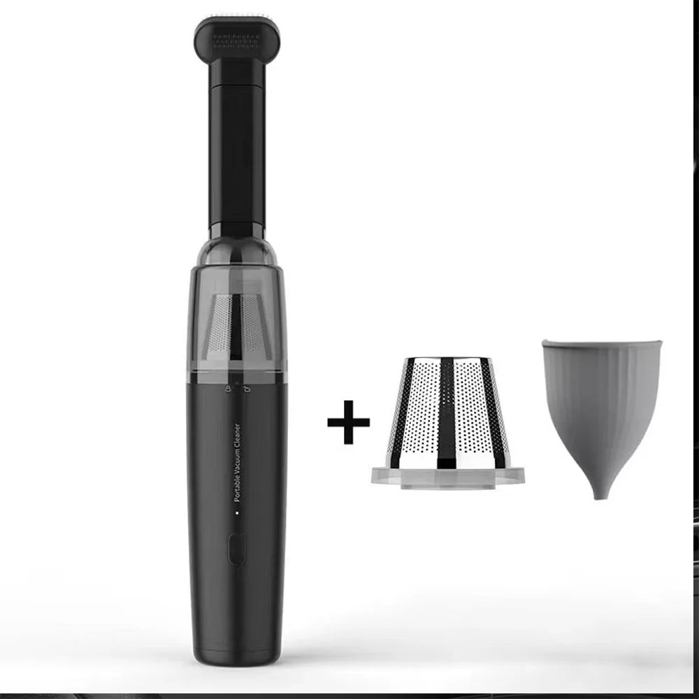 Car Vacuum Cleaner Electric Household Mini Portable High Power Handheld Wireless Powerful Dust Remover Deep Cleaning