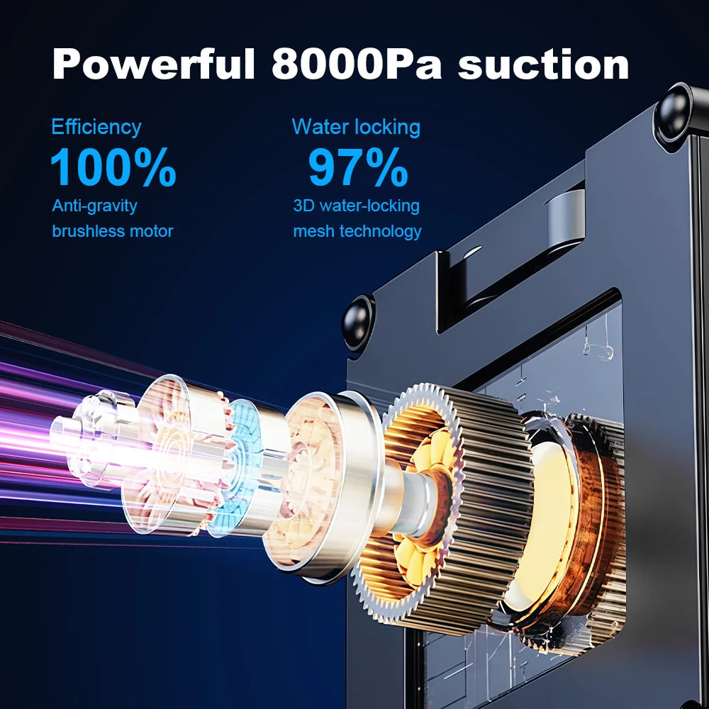 Window Vacuum Robot Cleaner Liectroux S11,4-Way Water Spray,Home Glass Floor Wall Tiles Cleaner Robot,Strong Vacuum,Smart Memory