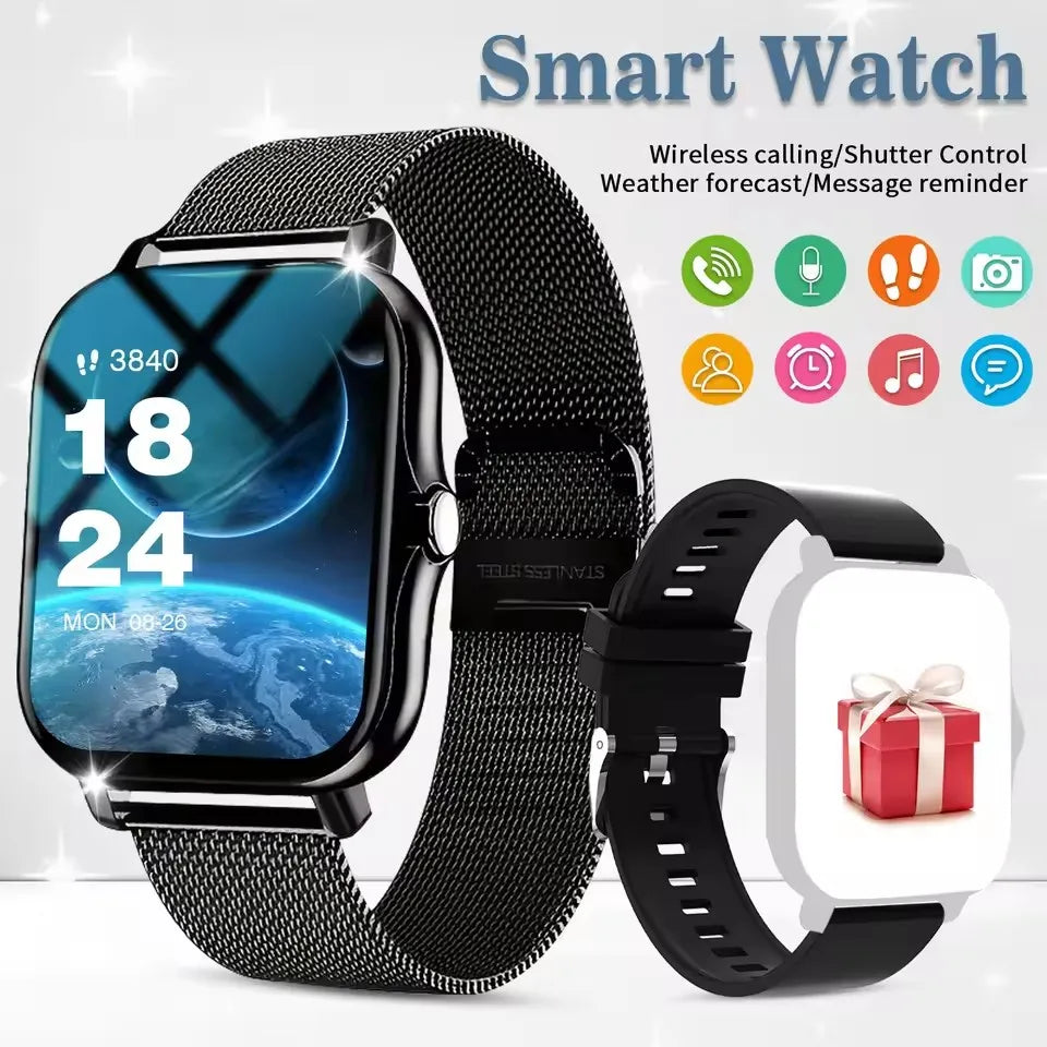 2025 Selling New Smart Watch Men Women Newest Sports SmartWatch Faces Heart Rate HD BT Call Waterproof Watches For Android iOS