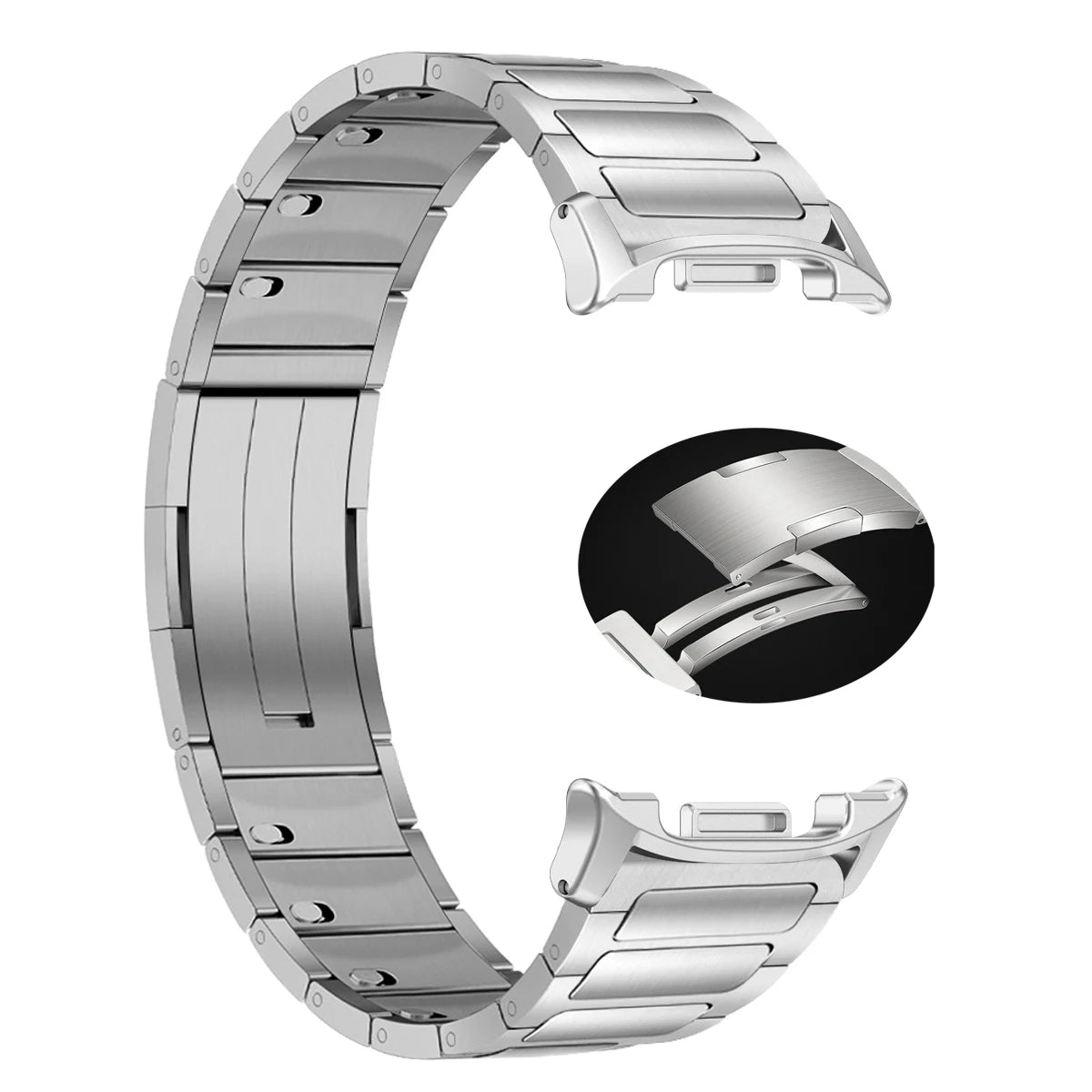 Stainless Steel Strap for Samsung Galaxy Watch8Classic 46mm Ultra 2025 47mm Bracelet Correa for Galaxy Watch8 40/44mm Metal Band