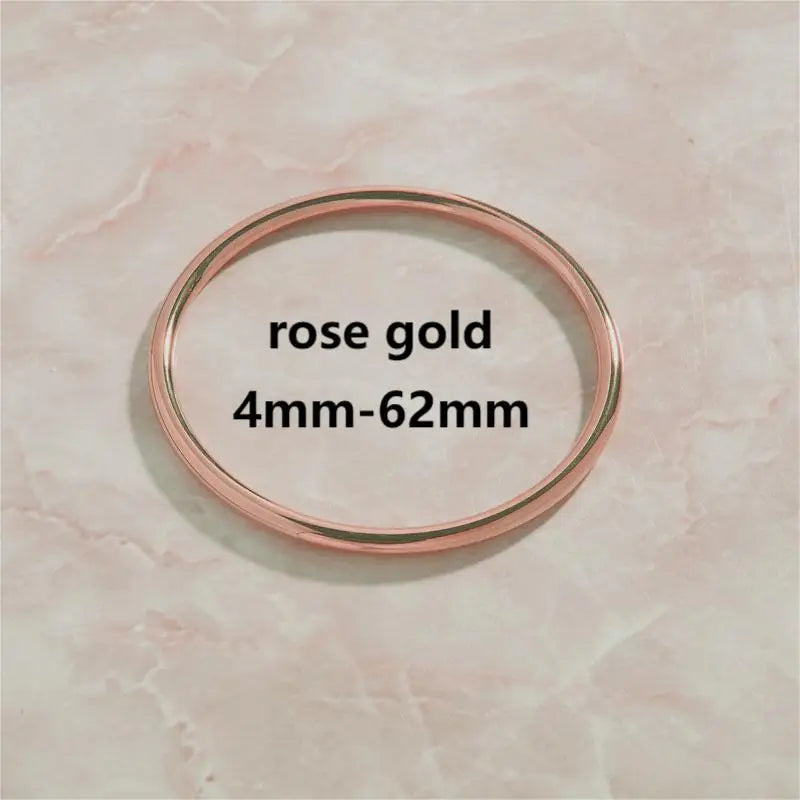 SOMMAR Hot Sale stainless_steel color charms bangle Simple Heritage Gold/Rose Gold Wedding Bracelet Jewelry European Style