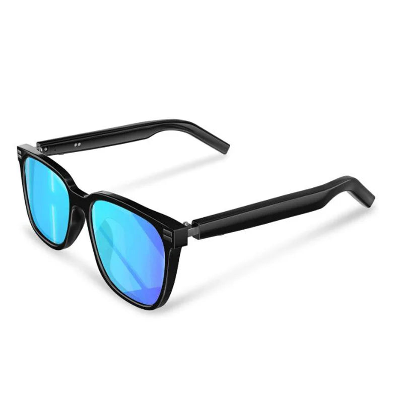 Smart Glasses Bluetooth Anti Blue Photochromic Listen Music Calls Color Changing Lens Versatile Functions Stylish Glasses